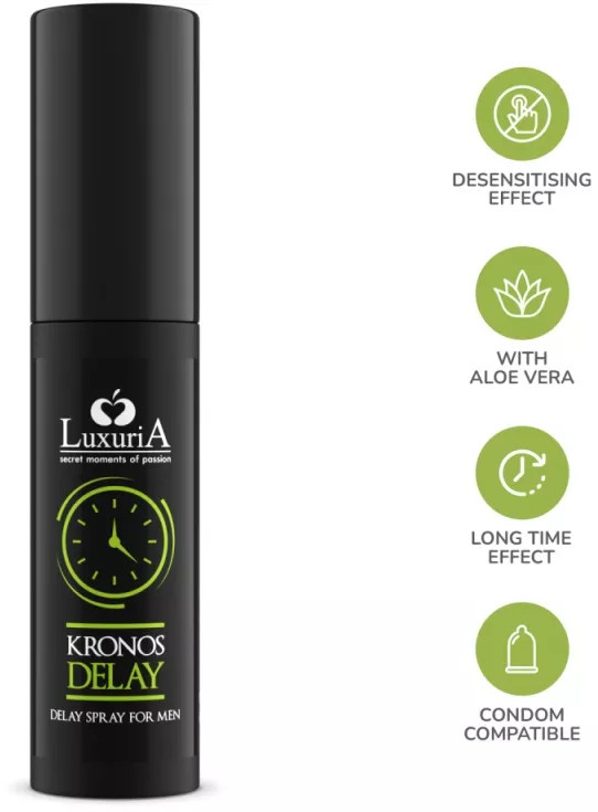 LuxuriA Kronos - magömlést késleltető spray (20ml) akciós termékkép 1