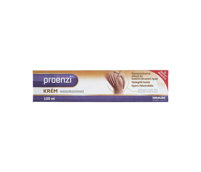Proenzi Krém Masszírozáshoz Babérolajjal 100Ml akciós termékkép 1
