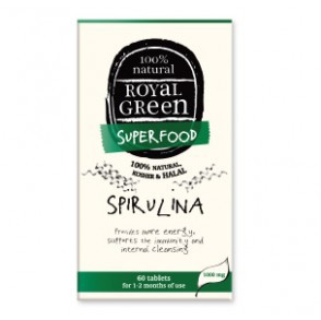 Royal Green Spirulina Tabletta 60 db