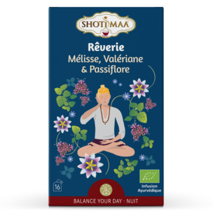 Shoti Maa bio dreamland citrom balzsam, valeriana és golgotavirág tea 16x2 g 32 g