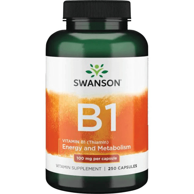 SWANSON B1 vitamin (tiamin) 100 mg / 250 db kapszula