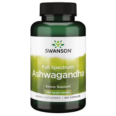 SWANSON ASHWAGANDHA KAPSZULA 100DB