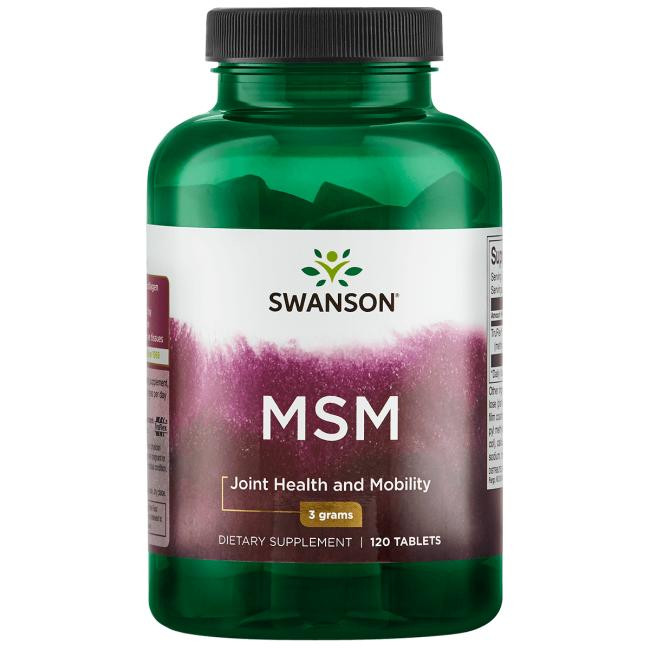 Swanson MSM KAPSZULA 1500 mg 120 db akciós termékkép 1