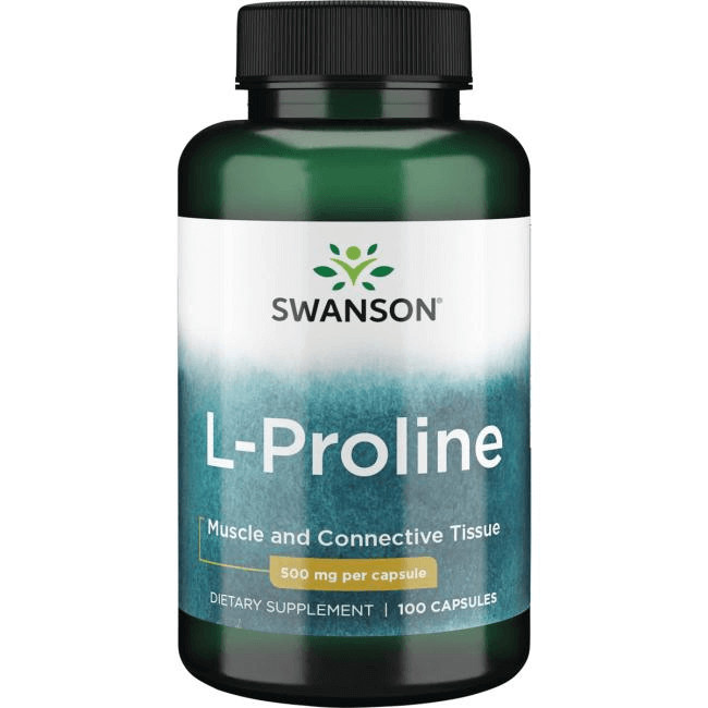 Swanson L-PROLINE 500 mg 100 db akciós termékkép 1