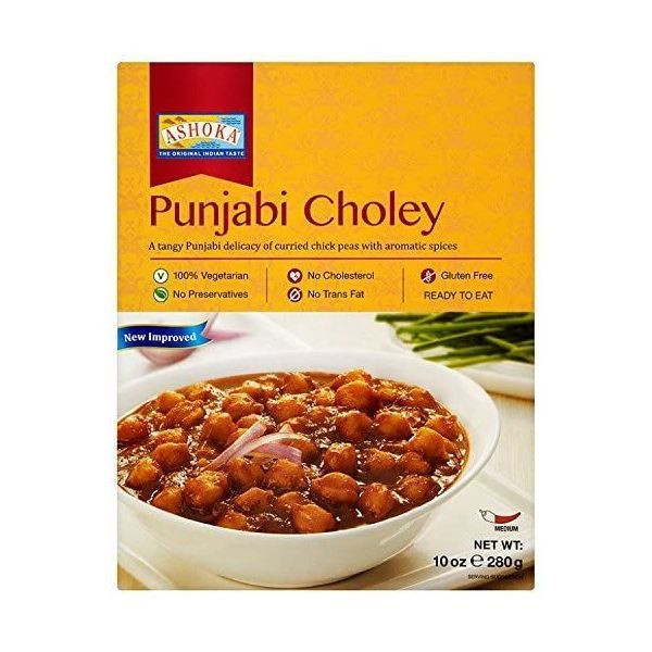 Ashoka punjabi choley indiai csicseriborsó curry közepesen fűszeres szószban 280 g