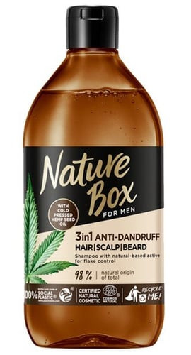 NATURE BOX FOR MEN SAMPON KORPÁSODÁS