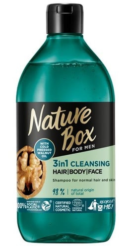 NATURE BOX FOR MEN SAMPON DIÓ OLAJJAL