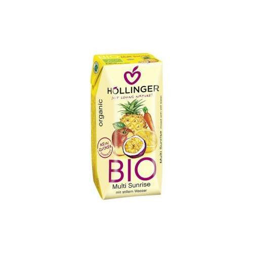 Höllinger BIO Sunrise vegyes gyümülcslé 200ml akciós termékkép 1