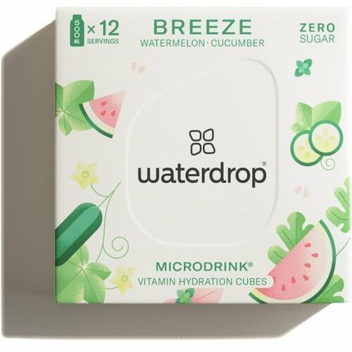 Waterdrop microdrink breeze görögdinnye, uborka, kakukkfű ízesítéssel 12 db