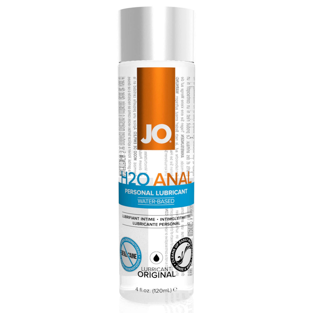 JO H2O Anal Original - vízbázisú anál síkosító (120ml)