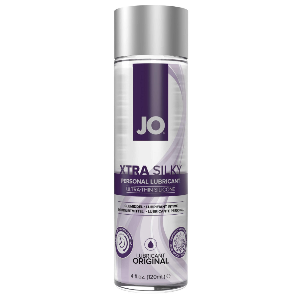 System JO Xtra Silky - szilikonos síkosító E-Vitaminnal (120 ml) akciós termékkép 1