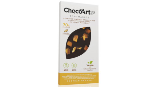 Chocoartz édes mangós étcsokoládé kókuszvirágcukorral 80 g