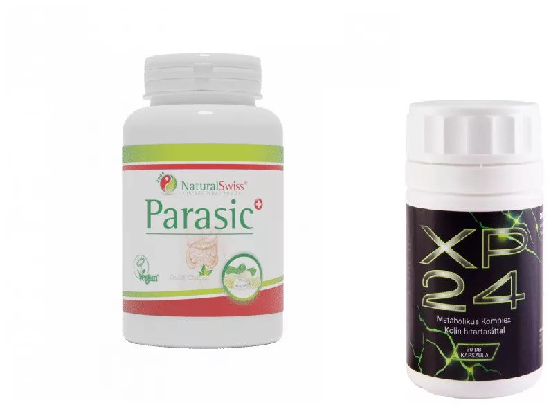 NATURALSWISS PARASIC + XP 24 Béltisztító csomag akciós termékkép 1