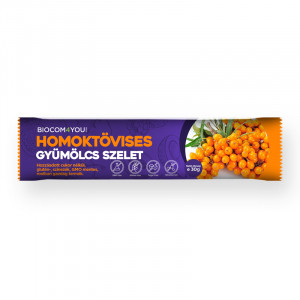 Biocom Homoktövises gyümölcs szelet 30 g
