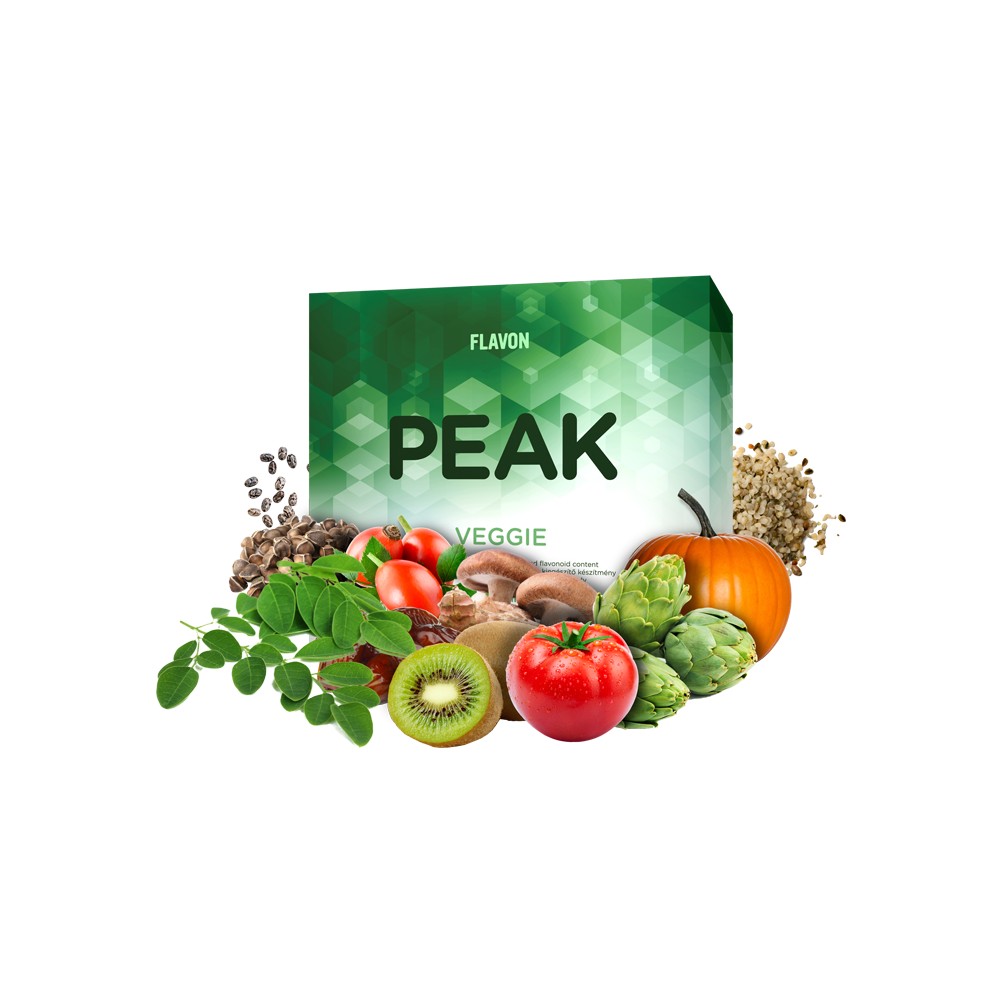 Flavon Peak Veggie 30 tasak (flavonmax) akciós termékkép 1